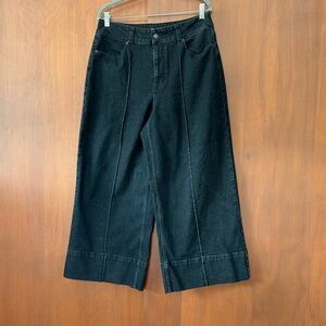 Frye Black Wide Leg Jeans